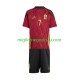 Maglia Belgio De Bruyne 7 Bambino Casa Divisa Euro 2024 Manica Corta