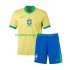 Maglia Brasile Copa America 2024 Bambino Casa Divisa Manica Corta