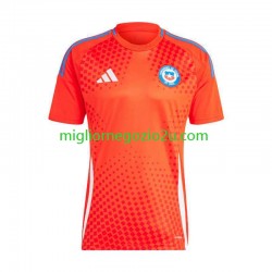 Maglia Cile Copa America 2024 Uomo Casa Divisa Manica Corta