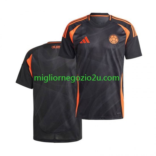 Maglia Colombia Copa America 2024 Uomo Trasferta Divisa Manica Corta