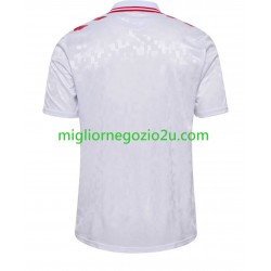 Maglia Danimarca Uomo Trasferta Divisa Euro 2024 Manica Corta