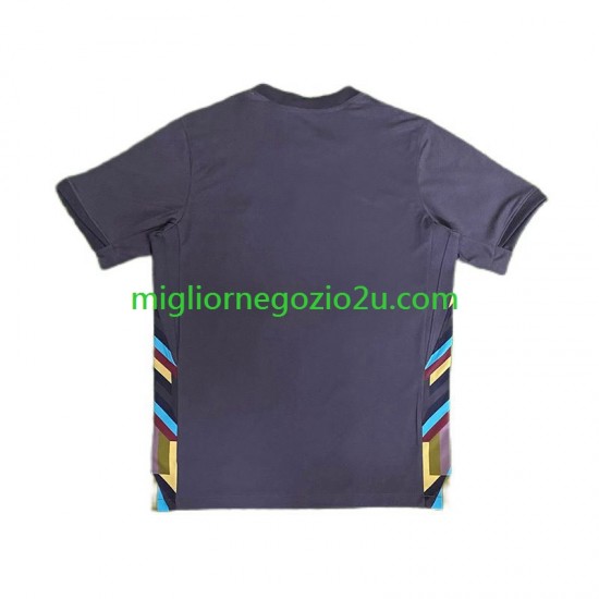 Maglia Inghilterra Uomo Trasferta Divisa Euro 2024 Manica Corta