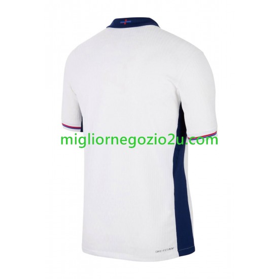 Maglia Inghilterra Uomo Casa Divisa Euro 2024 Manica Corta