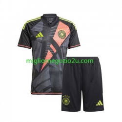 Maglia Germania Portiere Bambino Casa Divisa Euro 2024 Manica Corta