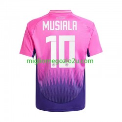 Maglia Germania Jamal Musiala 10 Uomo Trasferta Divisa Euro 2024 Manica Corta