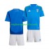 Maglia Italia Bambino Casa Divisa Euro 2024 Manica Corta