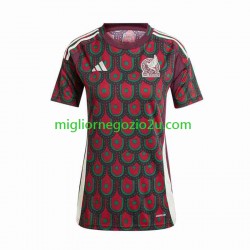 Maglia Messico Copa America 2024 Donna Casa Divisa Manica Corta