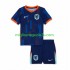 Maglia Paesi Bassi Bambino Trasferta Divisa Euro 2024 Manica Corta
