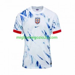 Maglia Norvegia Uomo Trasferta Divisa 2024 Manica Corta