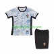 Maglia Portogallo Bambino Trasferta Divisa Euro 2024 Manica Corta
