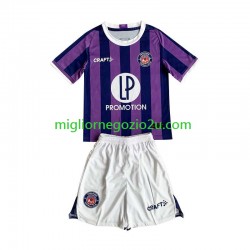 Maglia Toulouse Bambino Trasferta Divisa 2023-2024 Manica Corta