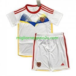 Maglia Venezuela Copa America 2024 Bambino Trasferta Divisa Manica Corta