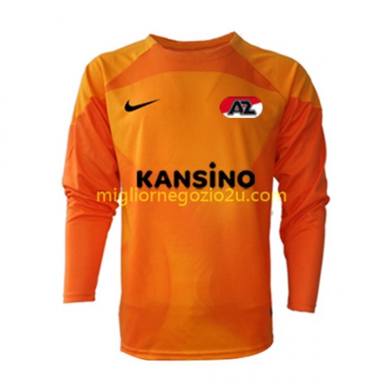 Maglia AZ Alkmaar Portiere Uomo Terza Divisa 2022-2023 Manica Lunga
