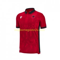 Maglia Albania Uomo Casa Divisa 2023 Manica Corta
