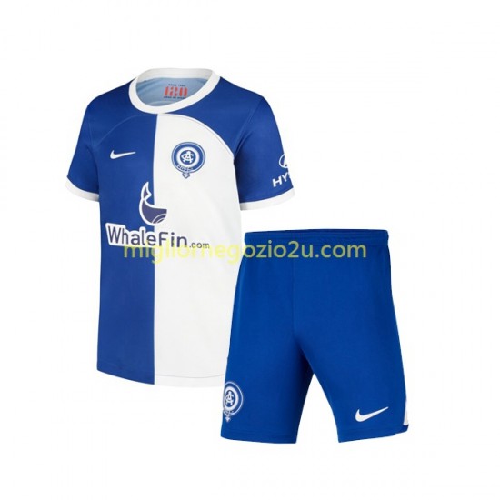 Maglia Atlético Madrid 120 Anniversary Bambino Casa Divisa 2022-2023 Manica Corta
