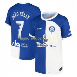 Maglia Atlético Madrid Joao Felix 7 120 Anniversary Uomo Casa Divisa 2022-2023 Manica Corta