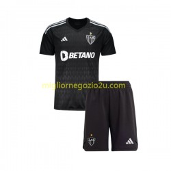 Maglia Atletico Mineiro Portiere Bambino Casa Divisa 2023 Manica Corta