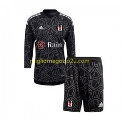 Maglia Besiktas Portiere Bambino Trasferta Divisa 2022-2023 Manica Lunga