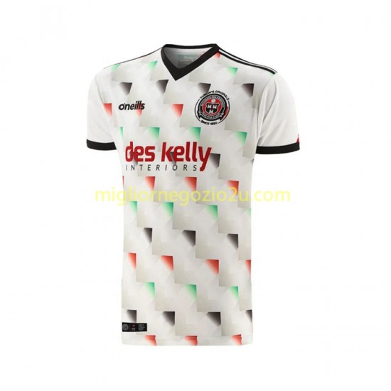 Maglia Bohemian Uomo Trasferta Divisa 2023 Manica Corta