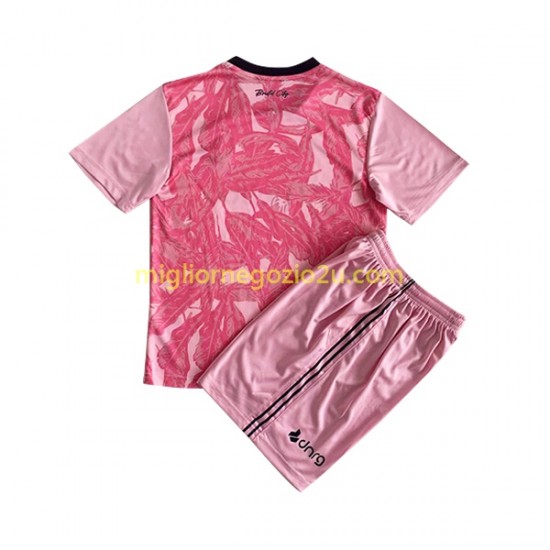 Maglia Bristol City Portiere Bambino Quarta Divisa 2022-2023 Manica Corta