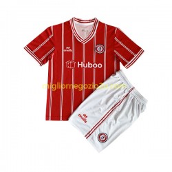 Maglia Bristol City Bambino Casa Divisa 2023-2024 Manica Corta