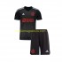 Maglia CR Flamengo Portiere Bambino Trasferta Divisa 2023-2024 Manica Corta