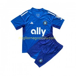 Maglia Charlotte FC Portiere Bambino Trasferta Divisa 2023 Manica Corta