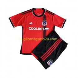 Maglia Colo-Colo Bambino Trasferta Divisa 2023 Manica Corta