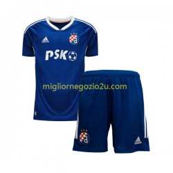 Maglia Dinamo Zagreb Bambino Casa Divisa 2022-2023 Manica Corta