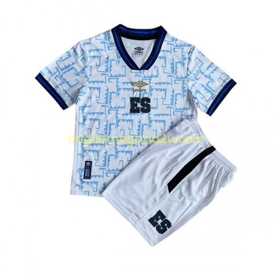 Maglia EL Salvador Bambino Trasferta Divisa 2023 Manica Corta