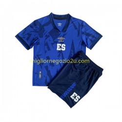 Maglia EL Salvador Bambino Casa Divisa 2023 Manica Corta