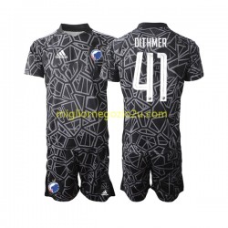 Maglia FC Copenhagen Andreas Dithmer 41 Portiere Bambino Casa Divisa 2022-2023 Manica Corta
