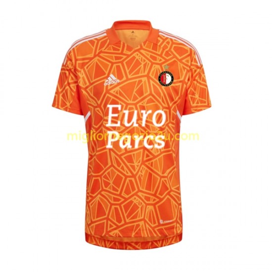Maglia Feyenoord Rotterdam Portiere Uomo Trasferta Divisa 2022-2023 Manica Corta