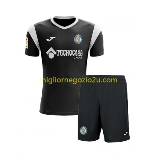 Maglia Getafe CF Portiere Bambino Trasferta Divisa 2022-2023 Manica Corta
