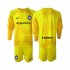 Maglia Inter Milan Portiere Bambino Trasferta Divisa 2022-2023 Manica Lunga
