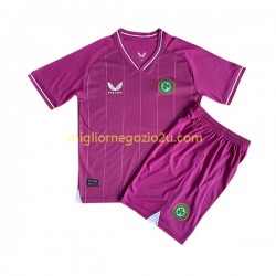 Maglia Irlanda Portiere Bambino Casa Divisa 2023 Manica Corta