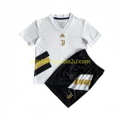Maglia Juventus Icon Retro Bambino Casa Divisa 2022-2023 Manica Corta