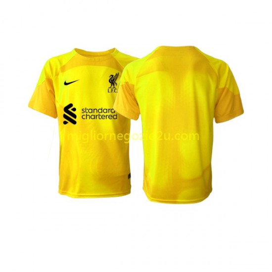 Maglia Liverpool Portiere Uomo Quarta Divisa 2022-2023 Manica Corta