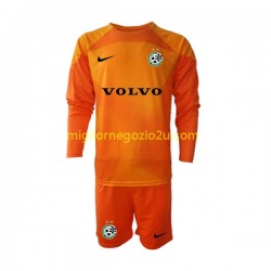 Maglia Maccabi Haifa Portiere Bambino Trasferta Divisa 2022-2023 Manica Lunga