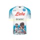 Maglia Napoli Face Game Kvaratskhelia 77 Uomo Casa Divisa 2022-2023 Manica Corta