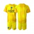 Maglia Paris Saint-Germain Portiere Bambino Terza Divisa 2022-2023 Manica Corta