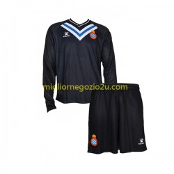 Maglia RCD Espanyol Portiere Bambino Casa Divisa 2022-2023 Manica Lunga