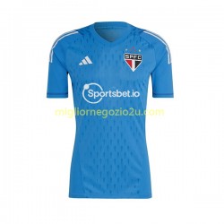 Maglia Sao Paulo Portiere Uomo Trasferta Divisa 2023 Manica Corta