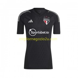Maglia Sao Paulo Portiere Uomo Casa Divisa 2023-2024 Manica Corta