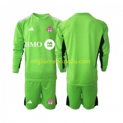 Maglia Toronto FC Portiere Bambino Casa Divisa 2023 Manica Lunga