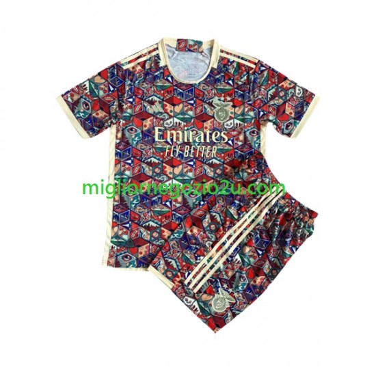 Maglia Benfica Special Bambino Casa Divisa 2022-2023 Manica Corta