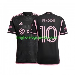 Maglia Inter Miami Lionel Messi 10 Uomo Trasferta Divisa 2023 Manica Corta
