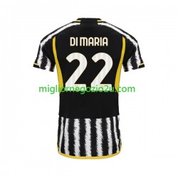Maglia Juventus Angel Di Maria 22 Uomo Casa Divisa 2023-2024 Manica Corta