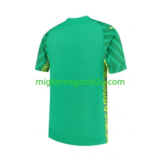 Maglia Manchester City Portiere Uomo Casa Divisa 2023-2024 Manica Corta