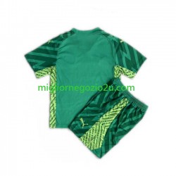 Maglia Manchester City Portiere Bambino Casa Divisa 2023-2024 Manica Corta